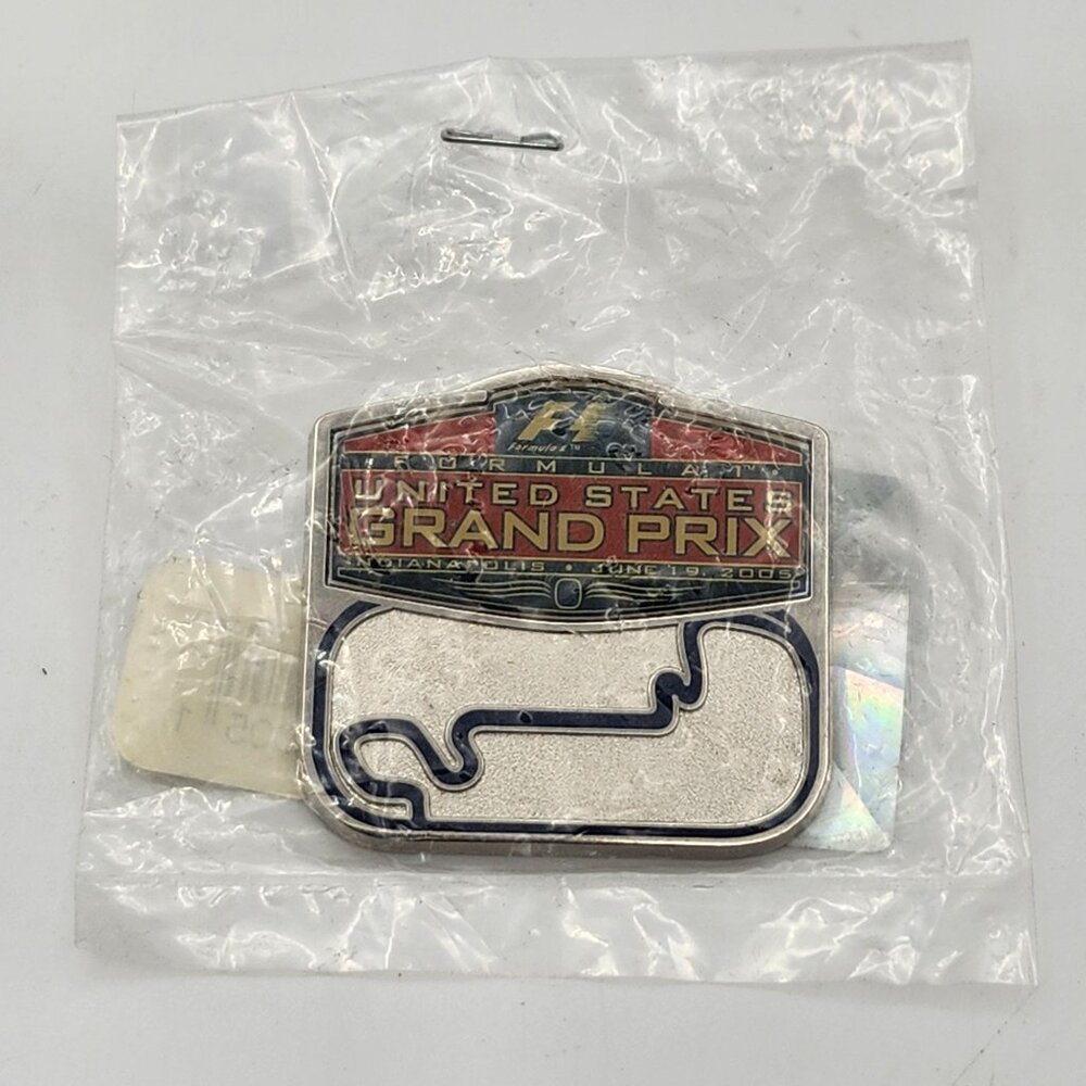 Formula 1 United States Grand Prix 2005 Indianapolis Souvenir Lapel Pin b